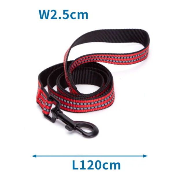 vodítko červené 2,5 cm-